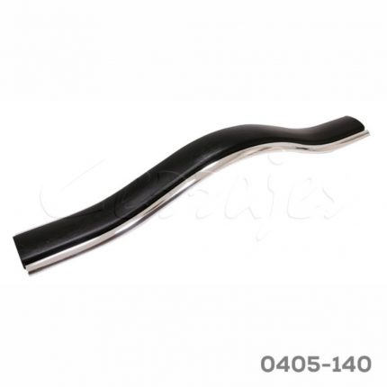 Jaladera Aluminio cc 224 mm L=245 mm 4633 Z81 Negro Tornillo M4X22mm