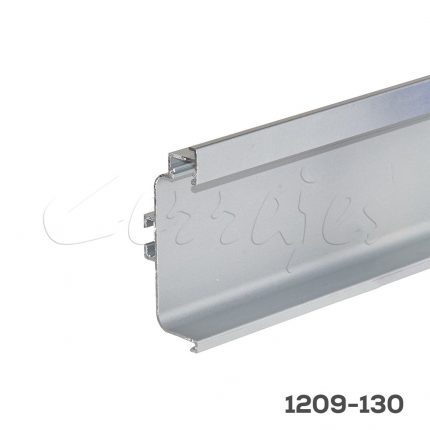 Perfil para iluminación LED doble Cerrajes "Gola" L=3 m H=73mm Aluminio anodizado natural mate