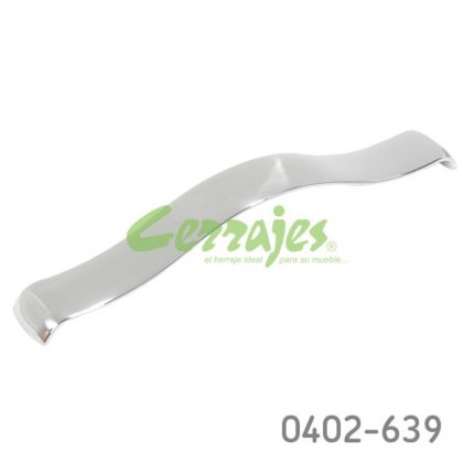 Jaladera Zamak cc 160 mm L=182 mm 4432 Z07 Cromado Tornillo M4x25mm