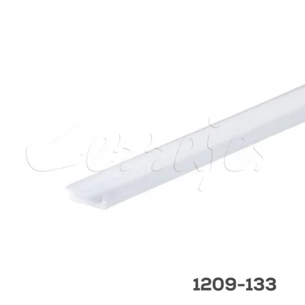 Difusor para iluminación LED Cerrajes "Gola" L=3 m Plástico Blanco translúcido