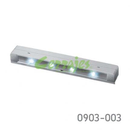 Lampara de 4 leds autoadherible para interior de gabinete