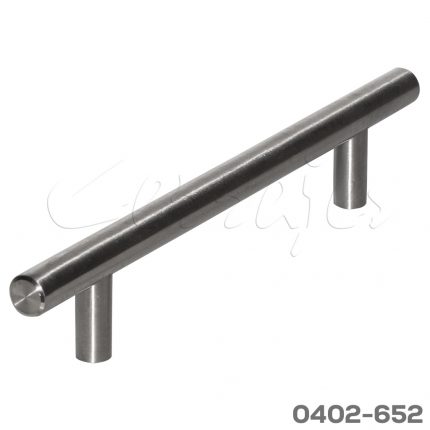 Jaladera Acero Inoxidable cc 128 mm L=188 mm 4042 I14 cepillado Tornillo M4x25mm