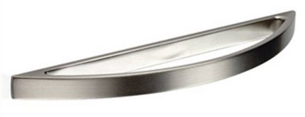 Jaladera Zamak cc 320 mm L=376 mm 4580 Z22 Niquel cepillado Tornillo M4x23 - 25mm