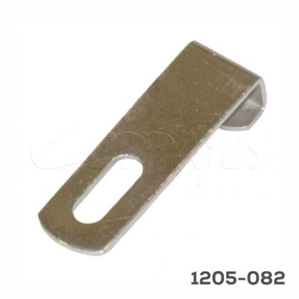 Soporte metalico de gancho vertical para cristal