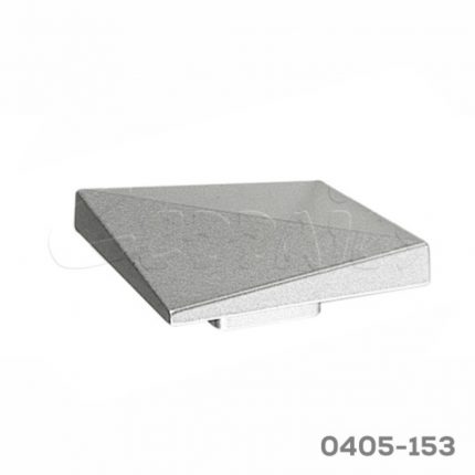 Jaladera Zamak cc 16 mm L=60 mm 4646 Z95 Gris cromo Tornillo M4x25mm