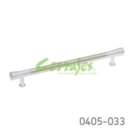 Jaladera Acero Inoxidable cc 192 mm L=240 mm 6023 I14 cepillado