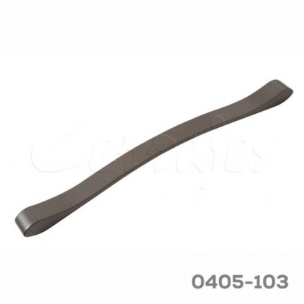 Jaladera Zamak cc 320 mm L=360 mm 4599 Z94 Gris noche Tornillo M4x25mm