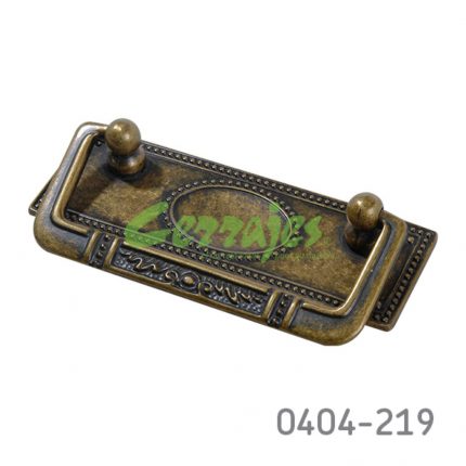 Jaladera de aro Zamak cc 64 mm L=97 mm 2086 Z11 Cuero