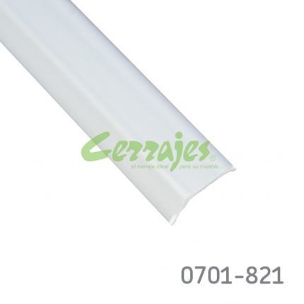 Cubierta plastica para interior perfil practical salice 3m