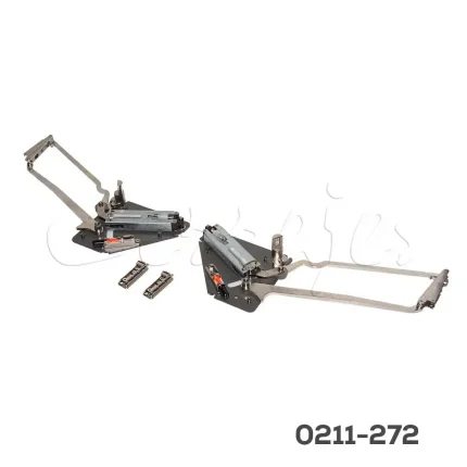 Sistema levantamiento mecánico Salice "Evolift Parallel" H=440-600mm L=600mm Ligero c/accesorios HL