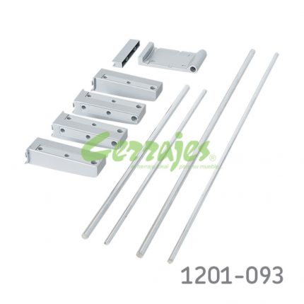 Kit laterales para plataforma cromo DV 45 H=100