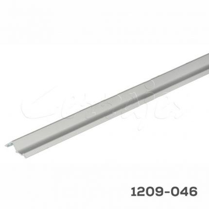 Perfil jaladera Rincomatic "Syma2 Inglete" L=2950mm 18-21mm Aluminio Gris Plata mate