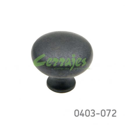 Botón Aluminio Ø=31 mm 3006 A32 Pewter negro Tornillo #8-32X1"