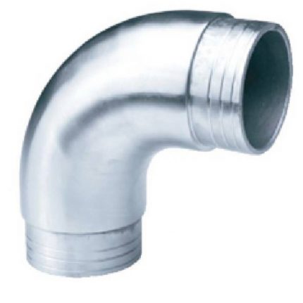 Codo curvo 50 x 90° para sistema de pasamanos