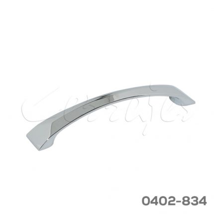 Jaladera Aluminio CC 128 mm L=154 mm 4708 A07 Cromado Tornillo M4x25mm