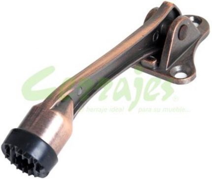 Fija puerta altura 125 mm cobre antiguo