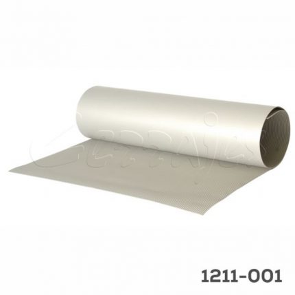 Rollo antideslizante para interior de cajón a rallas Elco  500mm 1,3mm PE gris claro