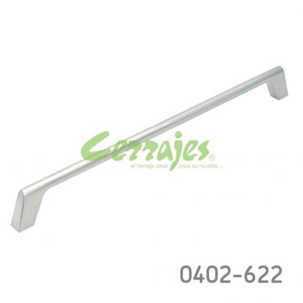 Jaladera Zamak cc 224 mm L=237 mm 4415 Z22 Niquel cepillado Tornillo M4x25mm