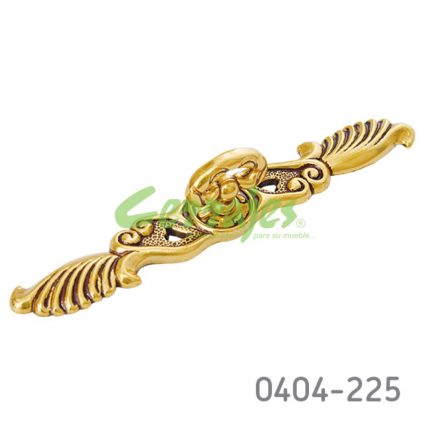 Jaladera Zamak L=180 mm 2091 Z16 Latón antiguo