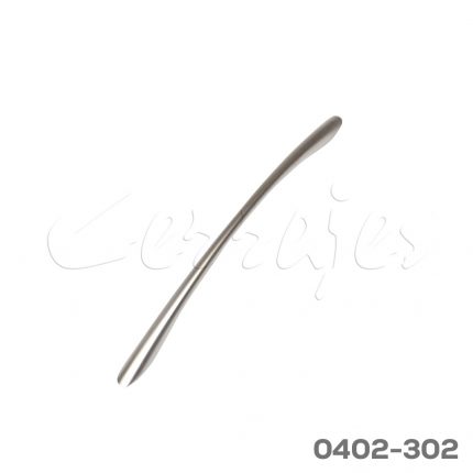 Jaladera Zamak cc 225 mm L=289 mm 4003 Z23 Niquel mate Tornillo M4x25mm