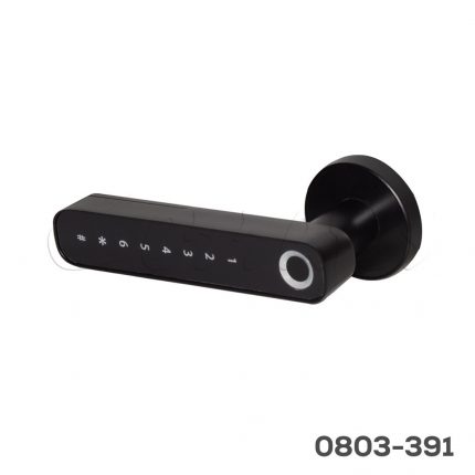 Manija biométrica, Mod."Pollux" huella digital + contraseña + iE-Lock App, Negro