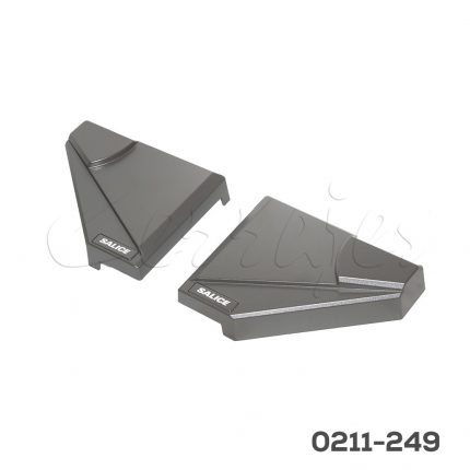 Cubierta para sistema de levantamiento Salice "Evolift Swing" gris titanio