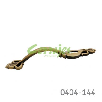 Jaladera Zamak cc 64 mm L=151 mm 2019 Z11 Cuero