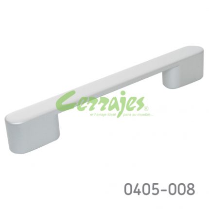 Jaladera Zamak cc 96 mm L=149 mm 6052 Z09 Cromo mate Tornillo M4x25mm