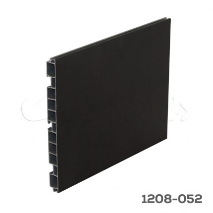 Zoclo de plástico h=150 mm L=4 m negro mate