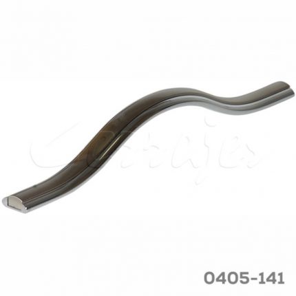 Jaladera Aluminio cc 224 mm L=245 mm 4634 Z22 Niquel cepillado Tornillo M4X22mm