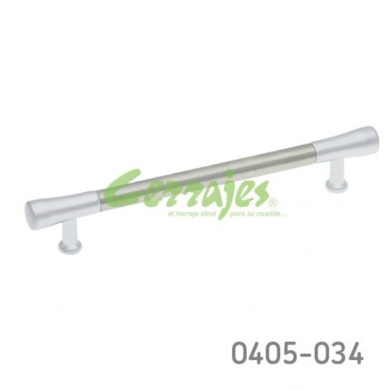 Jaladera Acero Inoxidable cc 160 mm L=208 mm 6024 I14 cepillado