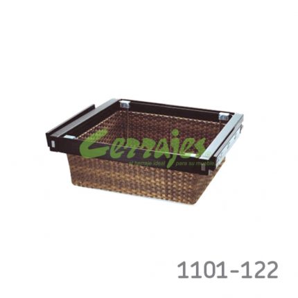 Cajon Tipo Rattan para mueble 600 mm
