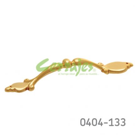 Jaladera Zamak cc 96 mm L=160 mm 2014 Z26 Oro brillante