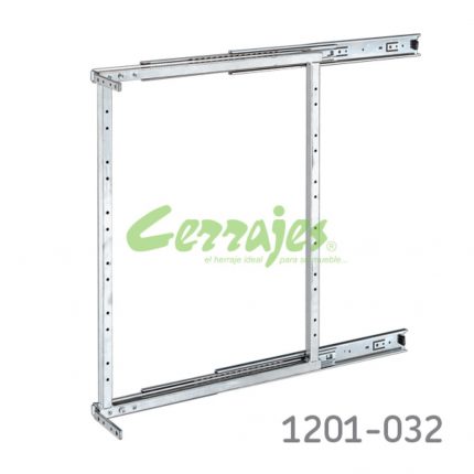 Marco de extracción lateral con corredera para canastillas