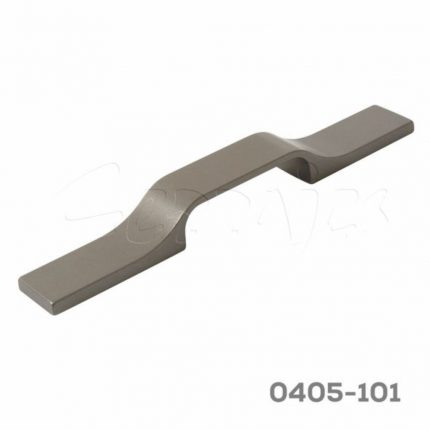 Jaladera multiperforaciones Zamak cc 96:224 mm L=250 mm 4598 Z93 Gris oxford Tornillo M4x25mm