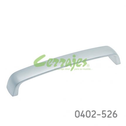 Jaladera Aluminio cc 160 mm L=168 mm 4263 A09 Cromo mate Tornillo M4x25mm