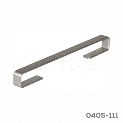 Jaladera Zamak cc 160 mm 4615 Z22 Niquel cepillado Tornillo M4x25mm