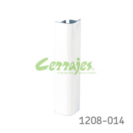 Conector esquina para zoclo plástico Volpato Serie-10 H=150mm Plástico PP-PVC color blanco