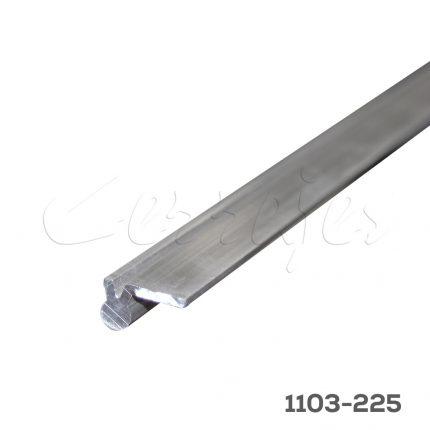 Riel superior para corredizo C-52 6,0m Aluminio natural sin anodizado