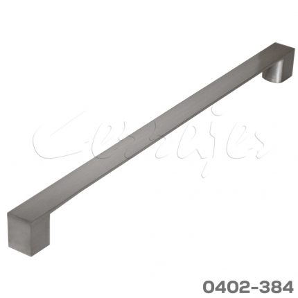 Jaladera Aluminio cc 320 mm L=354 mm 4373 A22 Niquel cepillado Tornillo M4x25mm