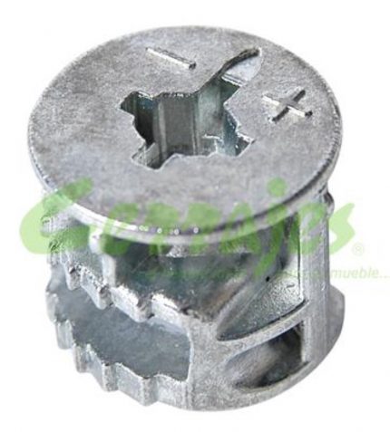 Excentrico metalico 15-16 mm