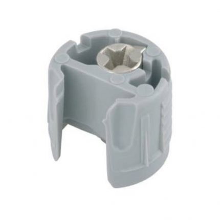 Cámara para soporte de entrepaño Italiana Ferramenta "PK2" Ø=18mm H=15mm PZ2 con bloqueo