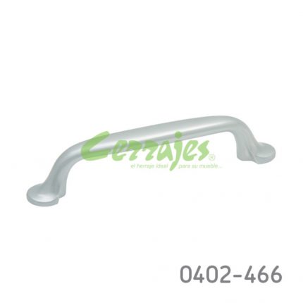 Jaladera Zamak cc 96 mm L=125 mm 4280 Z09 Cromo mate Tornillo M4x25mm