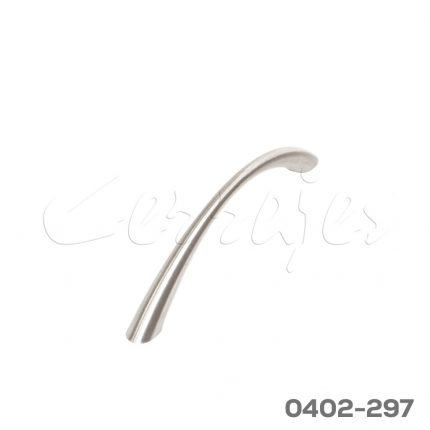 Jaladera Zamak cc 128 mm L=144 mm 4002 Z22 Niquel cepillado Tornillo M4x25mm