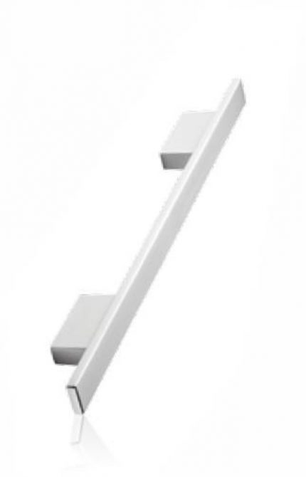 Jaladera Aluminio cc 160/192 mm L=260 mm 4587 Z22 Niquel cepillado Tornillo M4x23 - 25mm