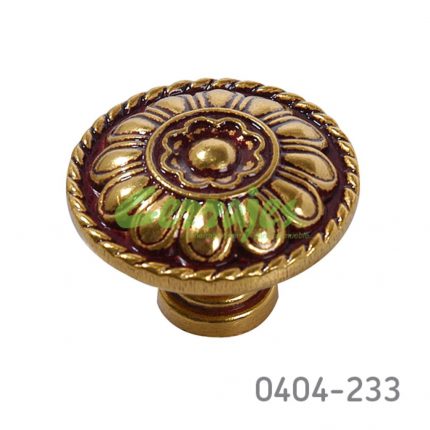 Botón Zamak Ø=32 mm 2095 Z16 Latón antiguo