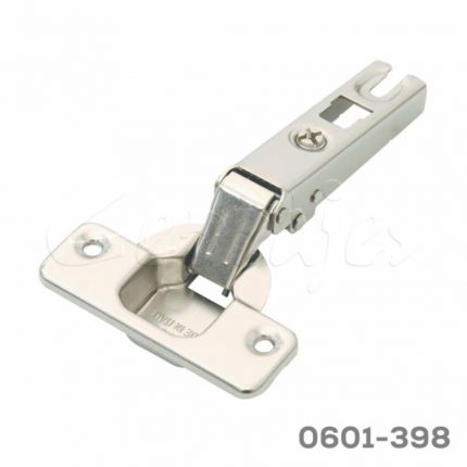 Bisagra sobrepuesta FGV "Genios" Ø=35mm cuello 00 110° niquelada autocierre