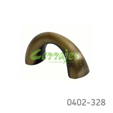 Jaladera Zamak cc 32 mm L=44 mm 4244 Z16 Latón antiguo Tornillo M4x25mm