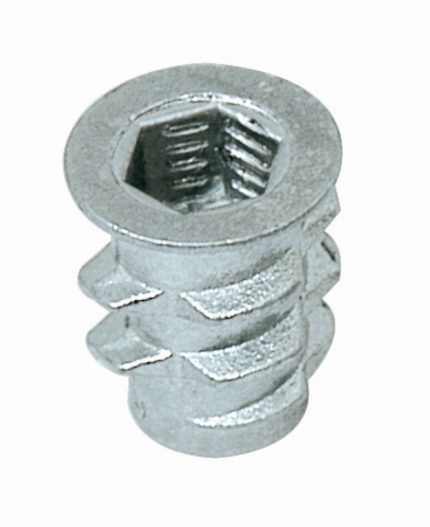 Inserto tipo D M4 L=10mm Zincado