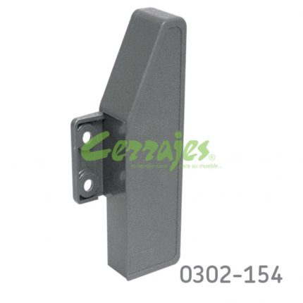 Soporte frontal interno para cajón "Impaz" Cerrajes "Impaz" H=149mm gris derecho